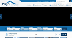 Desktop Screenshot of prigolimoveis.com.br